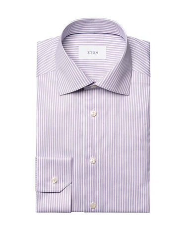 Eton Striped Contemporary Fit Shirt