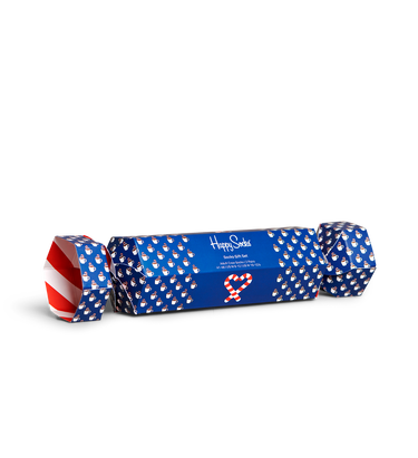 Happy Socks 2-Pack Candy Cane & Cocoa Gift Set Multicolour